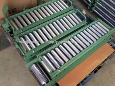 China oil resistant steel idler roller conveyor, roller idler track, iron roller track for sale