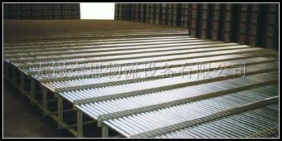 China Oil Resistant Carbon Steel Roller Conveyor , Conveyor Worktable In Machinery for sale