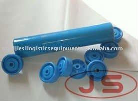 China PVC Telescope Conveyor Roller, Blue PVC Conveyor Roller for sale