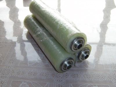 China PU Coat Conveyor Idler , Poly Urethane Roll Conveyor Rollers RS for sale