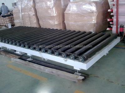 China Oil Heavy Duty Double Chain Sprocket Roller Conveyor For Low Price for sale