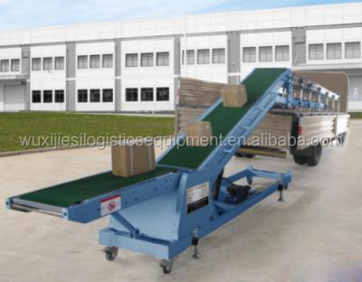 China Oil Heavy Duty Loading And Unloading Climbing Conveyor Belt Conveyor JSMVL1 for sale