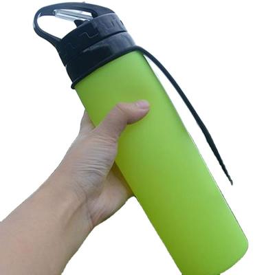 China Bpa Free Leakproof Sports Collapsible Collapsible Waterbottle Water Bottle for sale