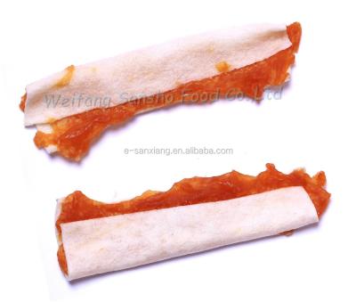 China Viable Rawhide Chicken Sandwich Wholesale Dog Food for sale