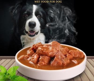 China Viable Beef Flavor Canned Food Wet Dog Treats Cat Food for sale