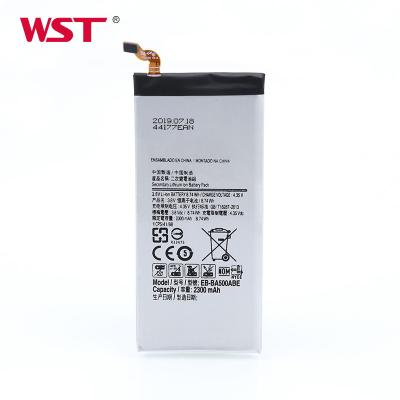 China Compatible Cell Phone WST Factory Price 100% 2300mAh Li Ion Mobile Phone Rechargeable Battery For Samsung A5 EB-BA500ABE for sale