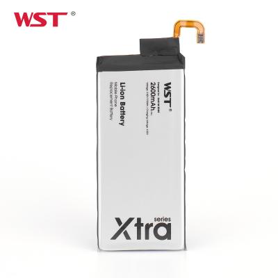 China Mobile Phone Shenzhen WST Factory 2600mAh Li-ion Smart Phone Battery For Samsung s6 edge battery for sale