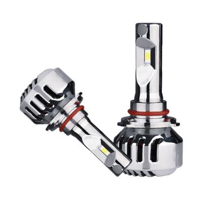 China 2022 Aluminum Car Headlight H11 60W Lamp 8000 LM Fast Super Powerful Auto Lighting System for sale