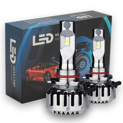 China New Hi-low beam aluminum lampada led h4 60W 3570 classic motorcycle headlight focos led h7 hid headlight bulb for sale