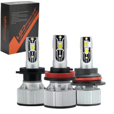 China Quality Guarantee OEM ODM Factory Stock Sale Material Lux Led Para Automobiles H4 Led Headlight Bulbs Motorcycle Light Bulb h4 Led Headlamp for sale