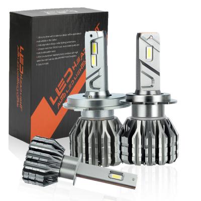 China New aluminum stock led high power 9006 75W automotive h7 bulbs auto depo lamp H4 9005 led headlight bulbs h11 for sale