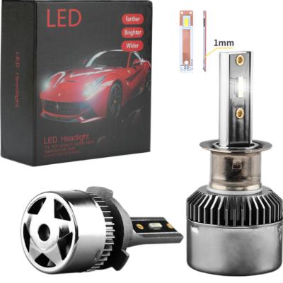 China Mini Aluminum LED Headlight 9005 9006 9007 H4 12V H7 Vehicle Head Bulb H1 H13 Auto Led Headlamp For Car for sale