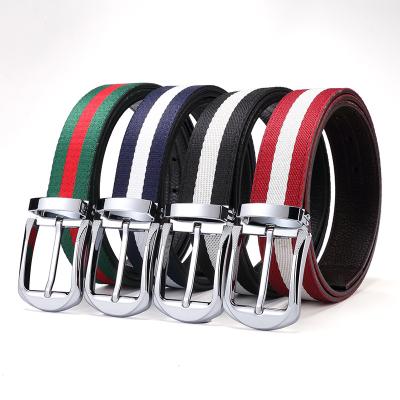 China Contact customer service fashion Korean leather belt whip stitching men's belt personality belt customization for sale