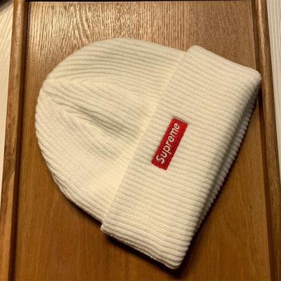 China 2022 Spring COMMON Brand Embroidered Letter Knitted Hat Fashion Korean Men And Women's Warm Hats for sale