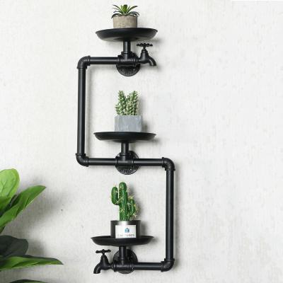 China Minimalist European style simple design metal frame wall mounted decoration and platform metal wall frame home decoration for sale