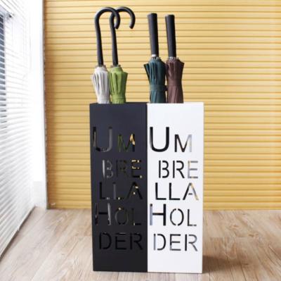 China MOBILE Metal Iron Mesh Hollow Umbrella Holder Home Decoration Umbrella Display Rack for sale