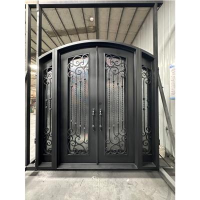 China Waterproof Custom OEM Design Front Doors For Houses Modern Exterior Security Entry Doors for sale