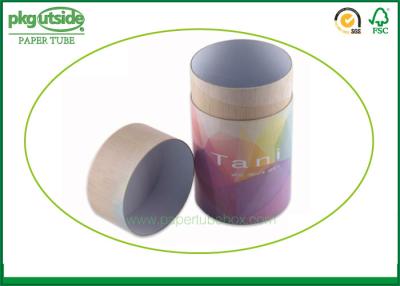 China Candle Paper Cylinder Containers , Color Printing Kraft Paper Tube Packaging for sale