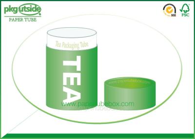 China Food Grade Green Tea Tube Packaging Handmade High End Environmentally Friendly for sale