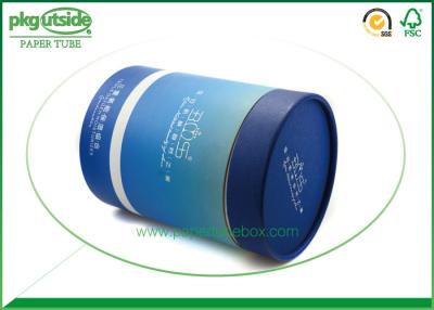 China High End Printed Cardboard Tubes , Durable Recyclable Cylinder Tube Packaging for sale