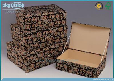 Chine boîte de papier de tiroir, boîte-cadeau rigide, boîte de rangement de carton à vendre