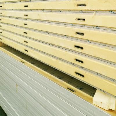 China Industrial Energy Saving Stainless Steel PU Sandwich Panel For Cold Storage for sale