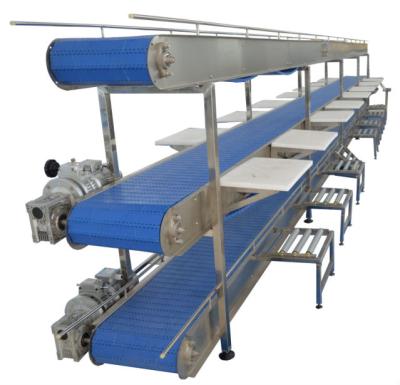 China Heavy Duty Oil Meat Conveyor For Factory And Meat Processing Plant for sale