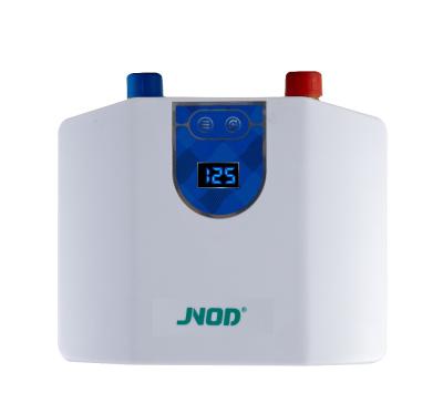 China Hotel jnod instant bathroom shower water heater electric thermostat under sink water heater for kitchen for sale