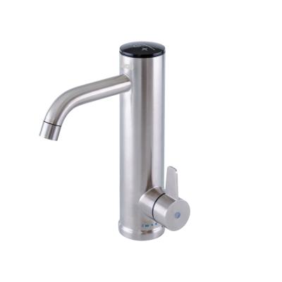 China Electric Hot Water Thermostatic Faucet Instant Digital Display JNOD LED Tap Water Heating Faucet for sale