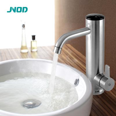 China Thermostatic Hot Water Faucet Touch Control Stainless Steel CE LED Electric Instant Faucets Water Heater Faucet Basin Mixer for sale