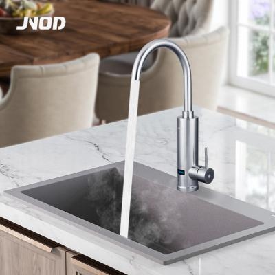 China JNOD Faucets Electric Kitchen Water Heating Electric Faucet LED Display Instant Hot Water Electric Faucet for sale