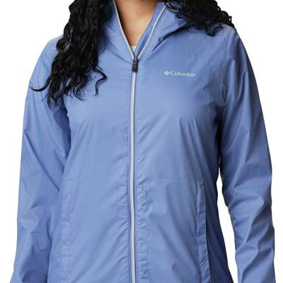 China Women's Striped Soft Wind Proof Waterproof And Mountaineering Waterproof Jacket for sale