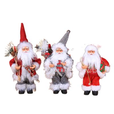 China Cloth + plastic Christmas mask Santa Claus Christmas doll simulation PARTYOn-site activity decoration for sale