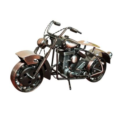 China Iron Motorcycle Model Special Offer Metal Artisan Handmade Decoration Crafts Decorations Classmates Home Gifts for sale