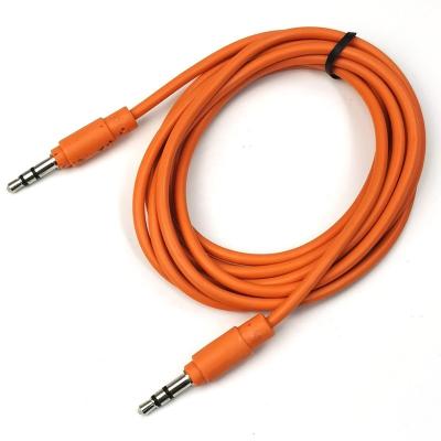 China Male AUX. Speaker Earphone 3.5mm Cable Nickel Plated To Male Car Stereo Audio Cord for sale