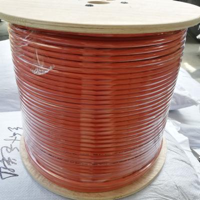 China CCS / OFC Yellow Tri-Sheild RG6 OFC 1000ft Up 3G Coaxial Cable for sale