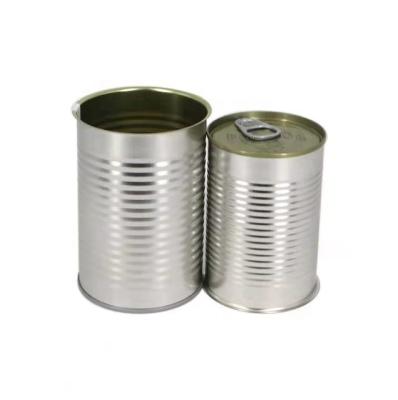 China Food Grade Customized Standard Tin Can Size Plain Tin Cans For Nutrition Powder Packaging Empty Tin Cans for sale