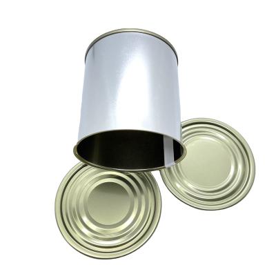 China Food Grade Tinplate Food Storage Metal Box Food Packaging Can Refine Easy Open Tin Can for sale