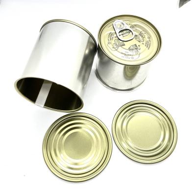 China Factory Hot Sale Food Grade Food Grade Plain Food Packaging Easy Open Tin Can for sale