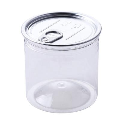 China Custom Logo Customization Airtight Food Grade Food Storage Can Plastic Food Box With Aluminum Seal Lid for sale