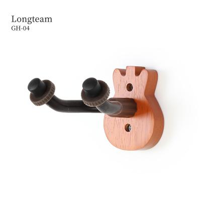 China Solid GUITAR Vintage Beech Wood Musical Instrument Hanger Wall Hook Violin Ukulele Hanger Mandolin Accessories for sale