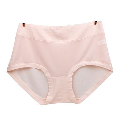 China 95% Bamboo Fiber Antibacterial Women's Hollow Fiber Women's Plus Size Briefs Breathable Mid-Rise Underwear Up To 160 Kg for sale