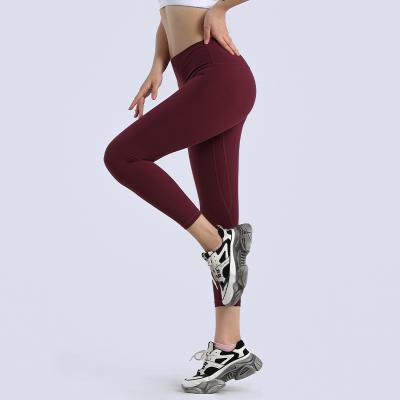 China Breathable Sale Womens Slimming Factory Factory Hip Yoga Pants High Waist for sale