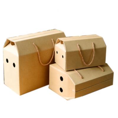 China Recycled Materials Cardboard Small White Corrugated Paper Box , Custom Cardboard Packaging Box for sale