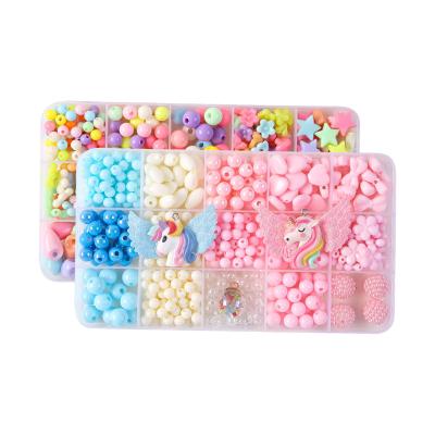 China Amazon Jewelry DIY 24 Grids Bead Jewelry Puzzle Colorful Children's Toys RS-009 for sale