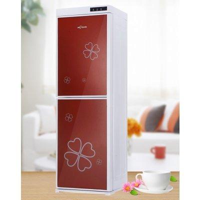 China Floor Standing Glass Hot Sale Water Dispenser With Refrigerator Cheap Price for sale