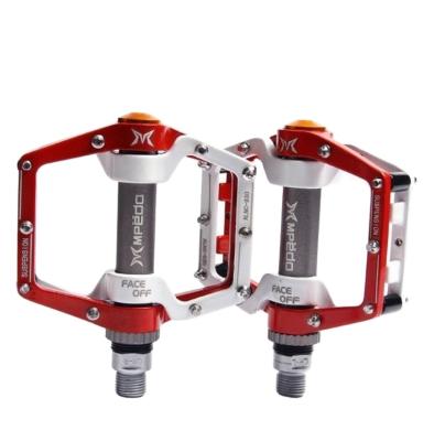 China Ultralight High Strength Aluminum Alloy BMX MTB Road Parts Blue Black Green Red Color Bike Cycling Pedals for sale