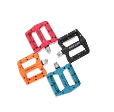 China Wholesale High Strength Bicycle Pedal Aluminum Alloy Spare Parts Outdoor Sports Bike Parts Road Bike Foot Pedals for sale