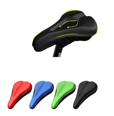 China Eco-friendly custom made soft bicycle brand anti slip protection gel saddle seat cover 438buyers for sale