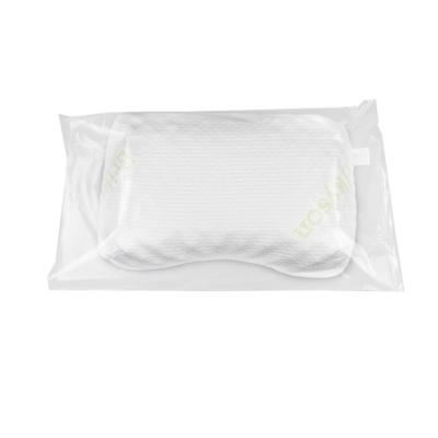 China Hot Sale Recyclable Transparent Pumpable Pillow Bag Vacuum Pillow Packing Storage Single Layer Plastic Bag for sale